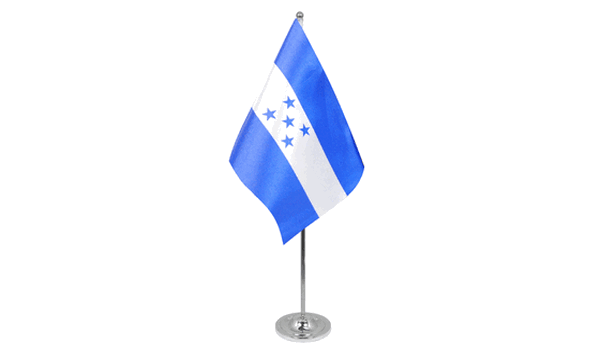 Honduras Satin Table Flag